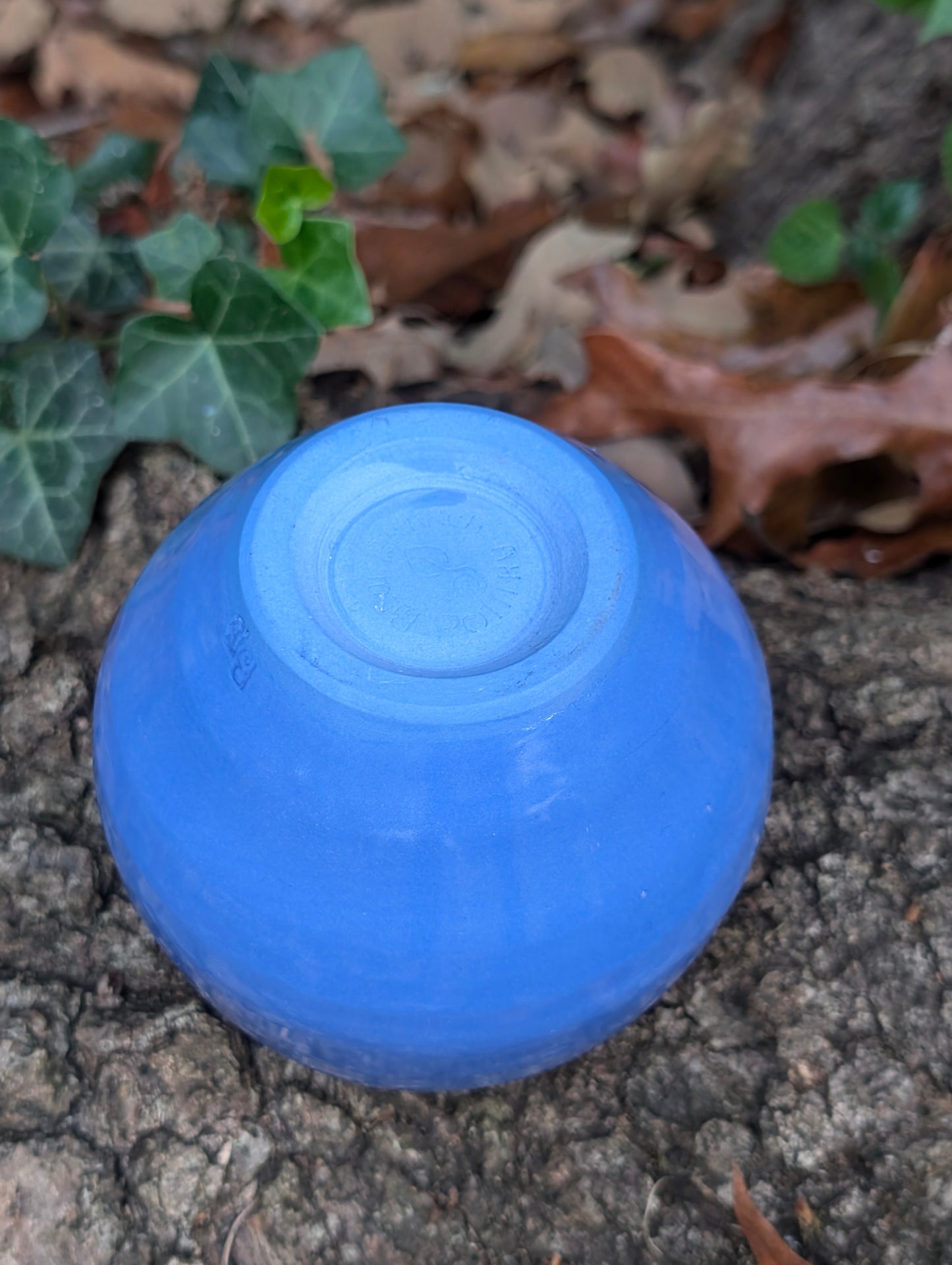 Blue Italian Porcelain Tea Bowl