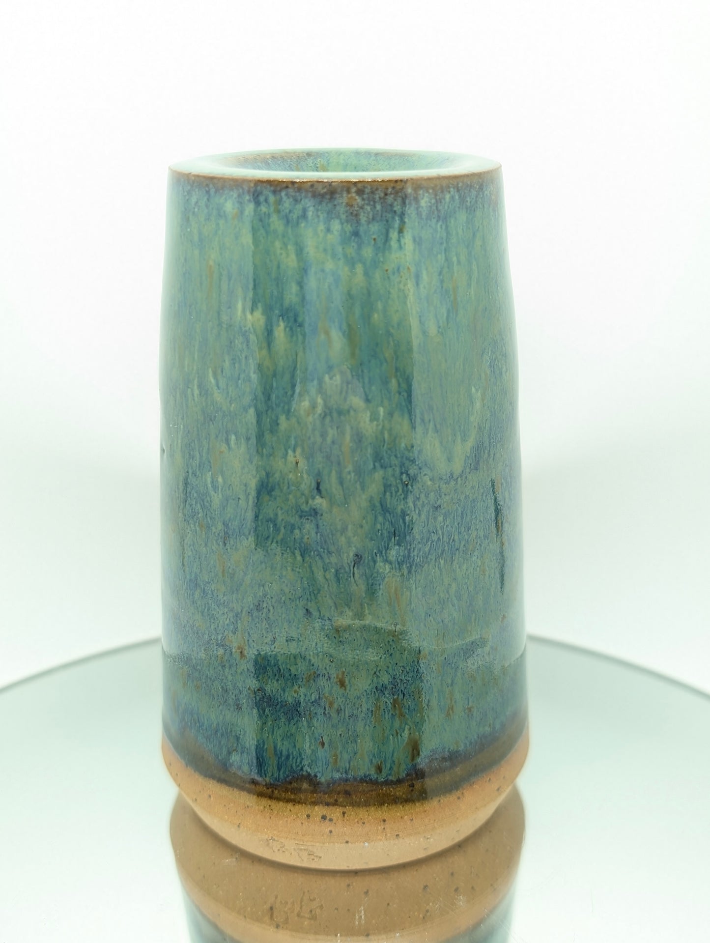Green bud vase
