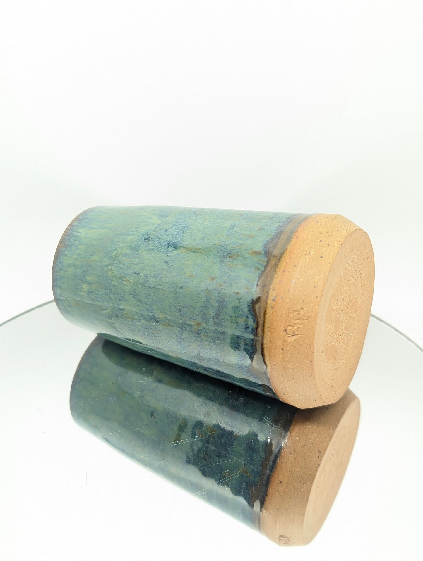 Green bud vase