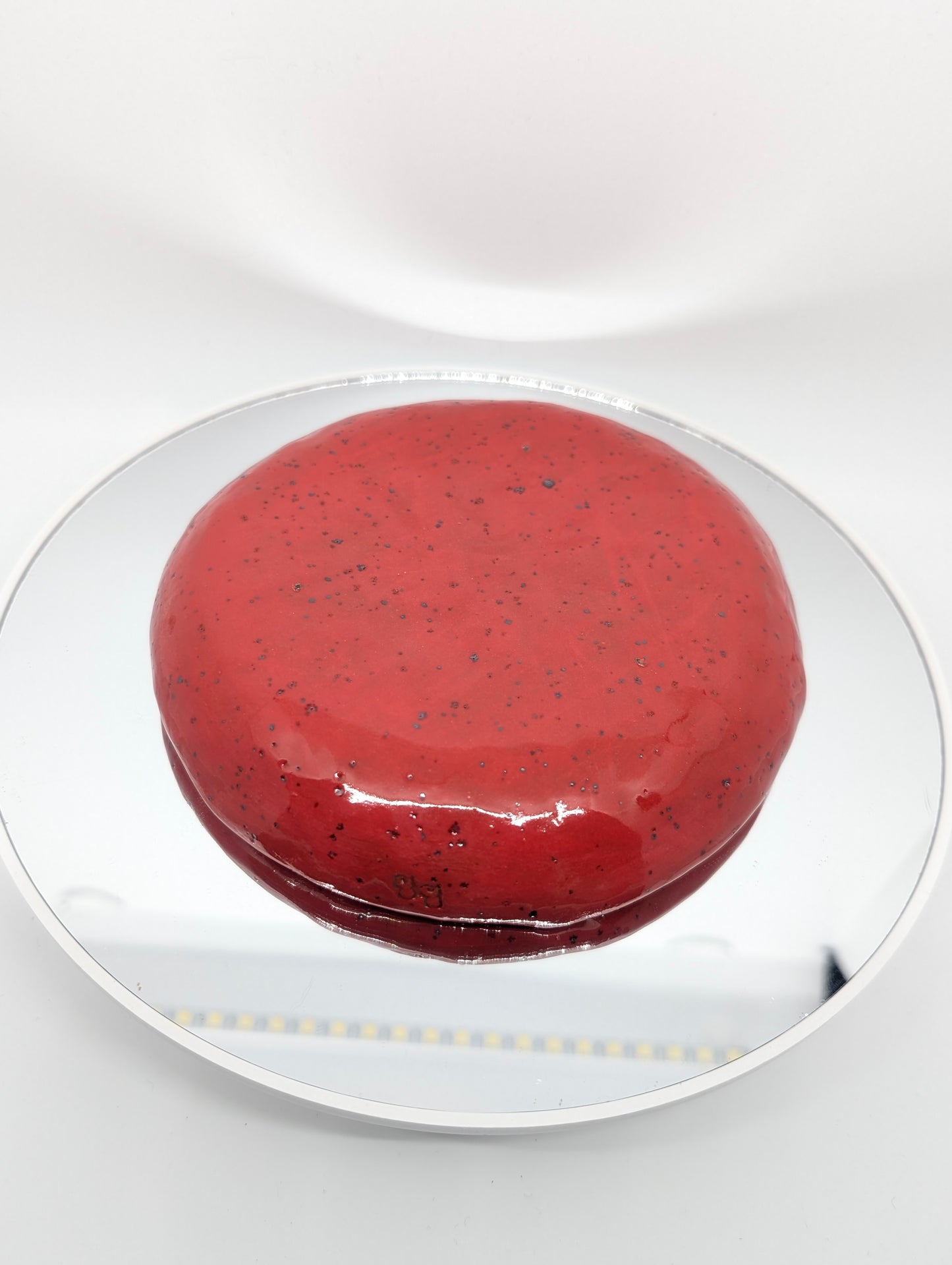 Mushroom cap dish