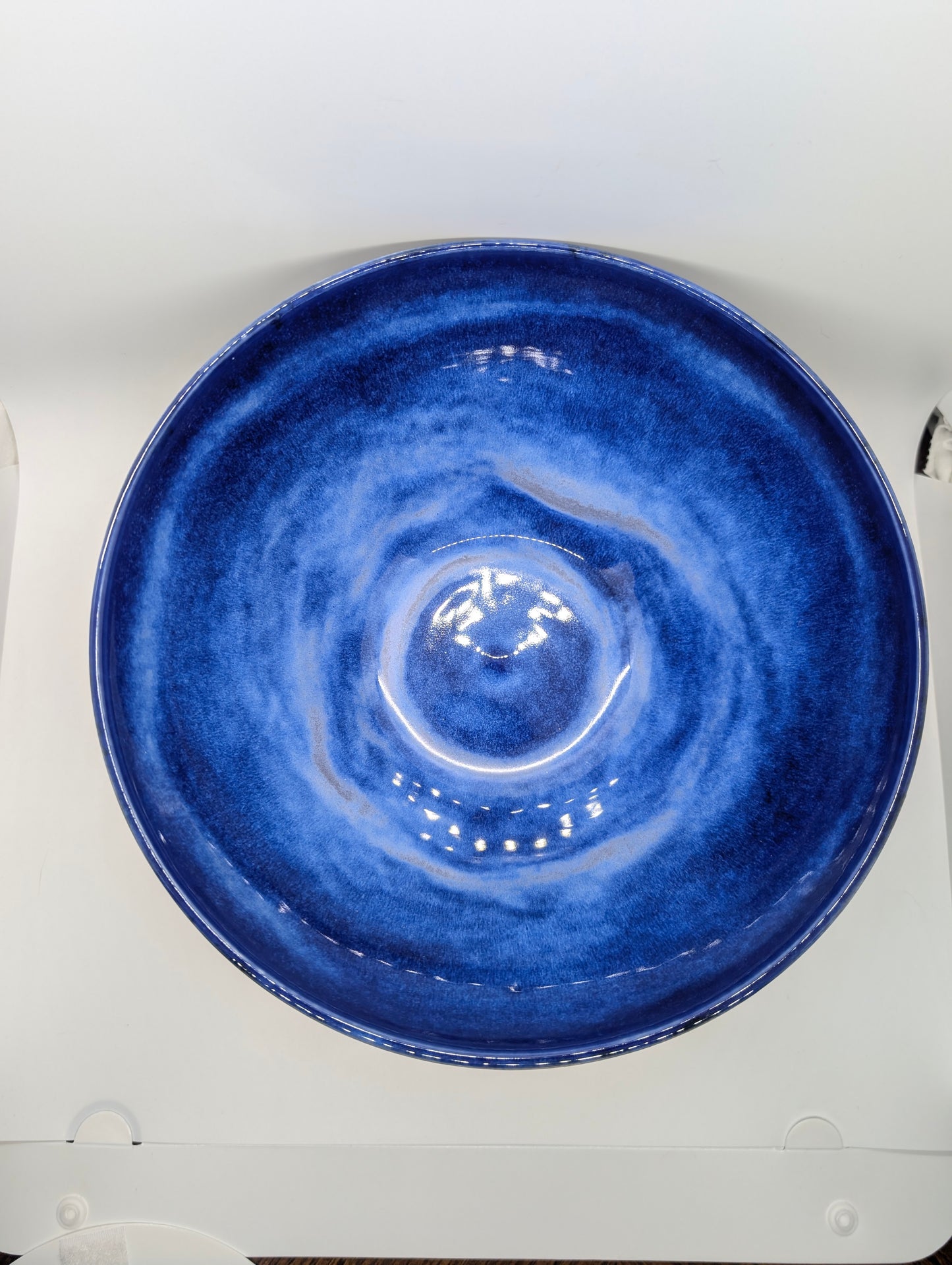 Midnight Whirlpool Serving Bowl