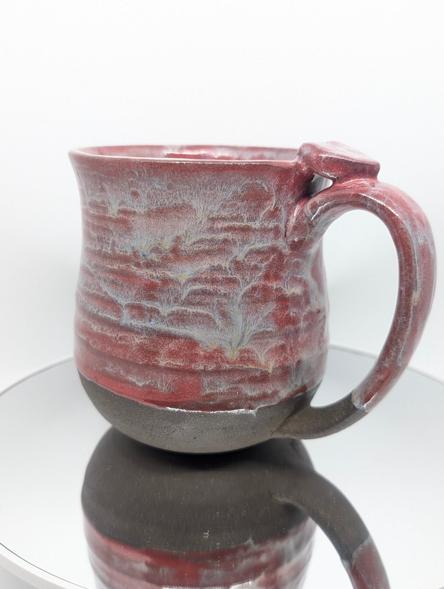 Love potion mug with heart thumb rest