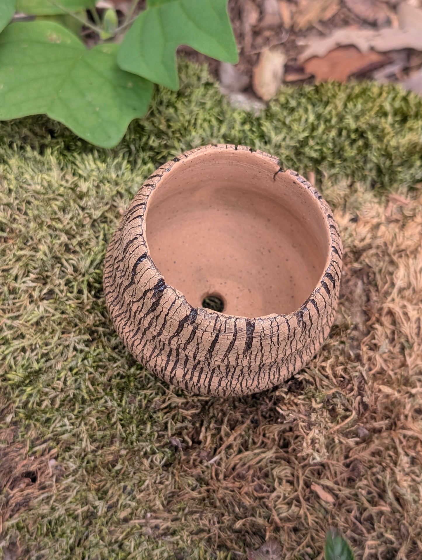 Natural Textured Planter Small