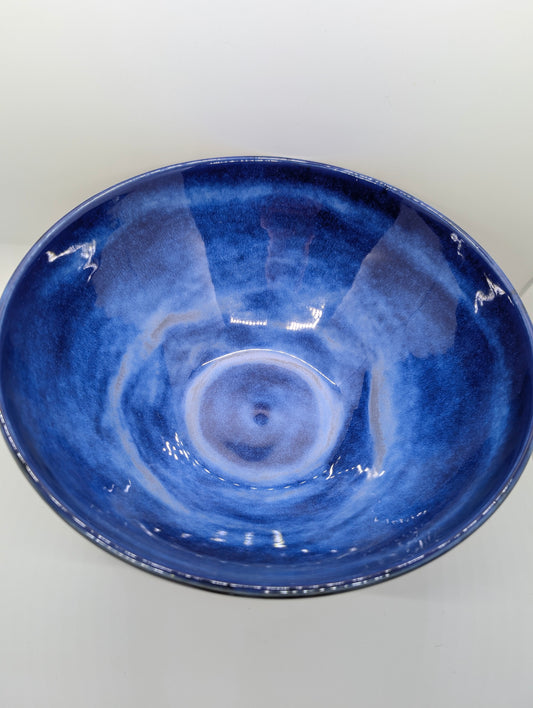 Midnight Whirlpool Serving Bowl